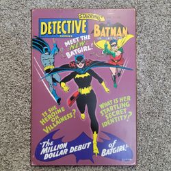 DC Detective Comics # 359  "Debut of Batgirl" Wood Wall Art 19" Silver Buffalo