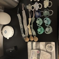 Binkies And Binky Clips 