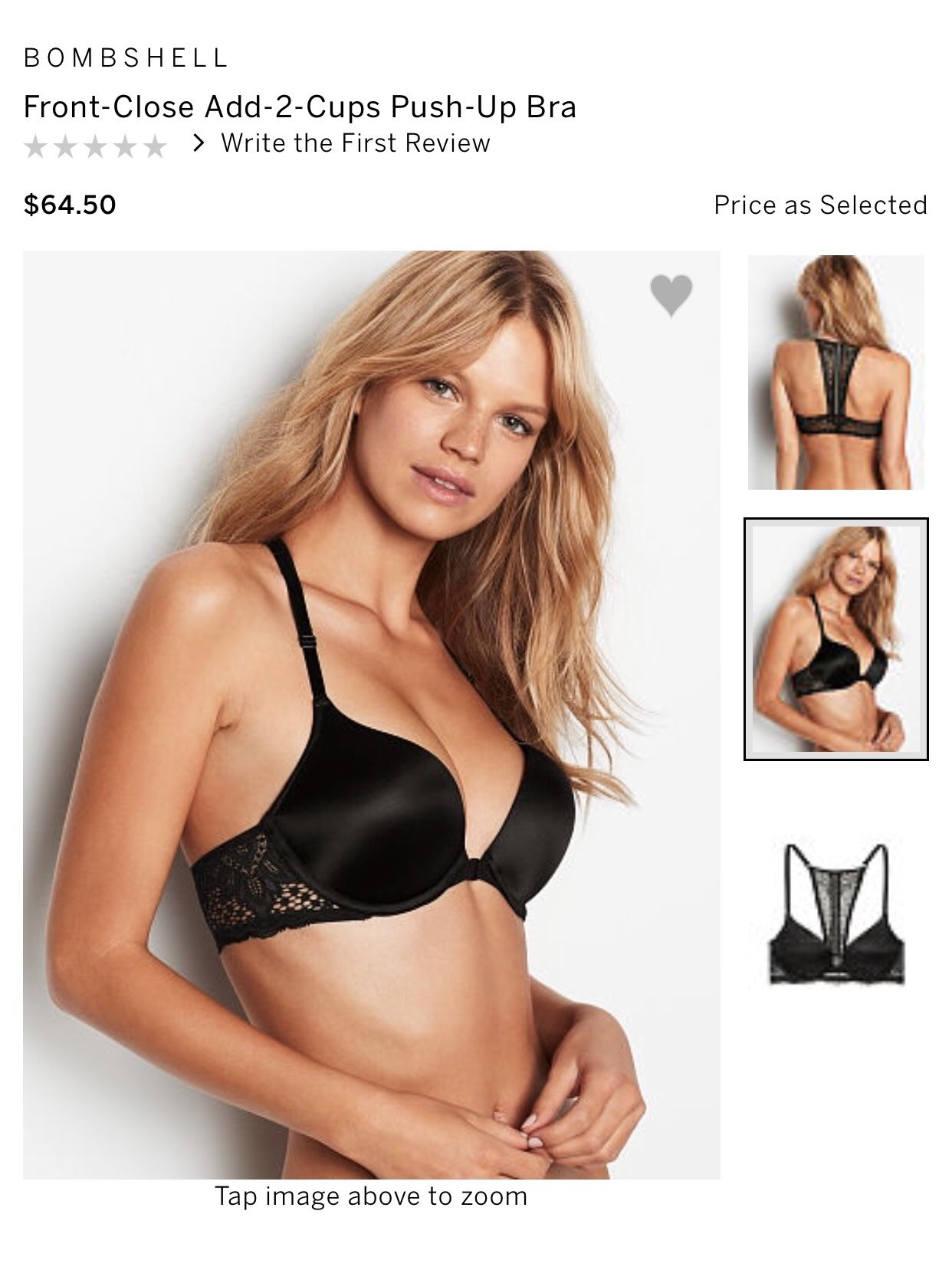 Victoria secret bombshell bra