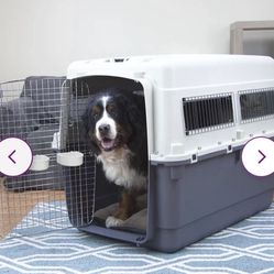  XL Dog Carrier/Rubber Crate 26x32x42
