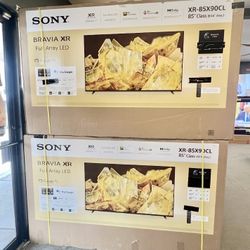 85 Sony Tv Smart 4k HDTV In Box 6 Month Warranty.  Free Delivery 