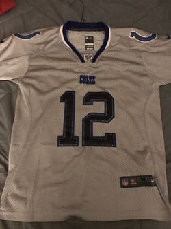 Indianapolis Colts Andrew Luck Grey Sunday Night Football YOUTH jersey