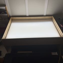 Large Custom Built Light Table 