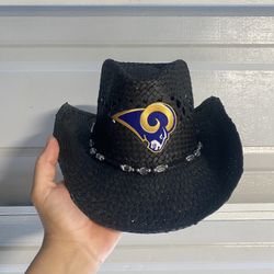 Cowboys Rams Raiders Dodgers Straw Hats Trucker Hats 3 For 40.00