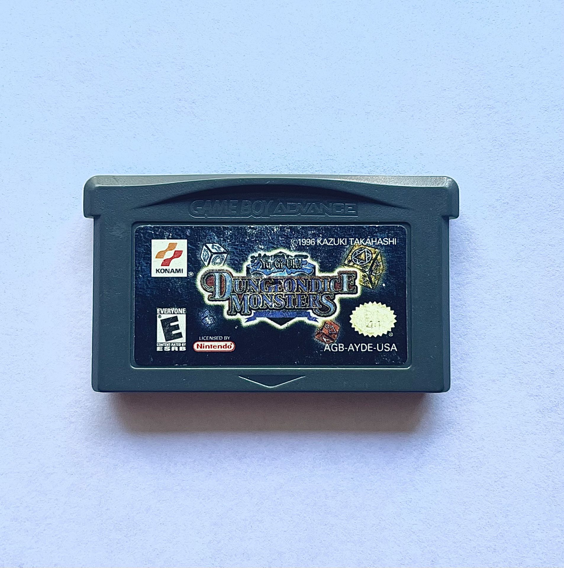 GAME BOY ADVANCE: YU-GI-OH DUNGEON DICE MONSTERS
