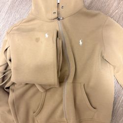 Polo Tan Sweatsuit