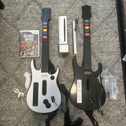 Wii | Guitar Hero Bundle 