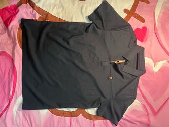 Fjallraven men’s dark polo shirt