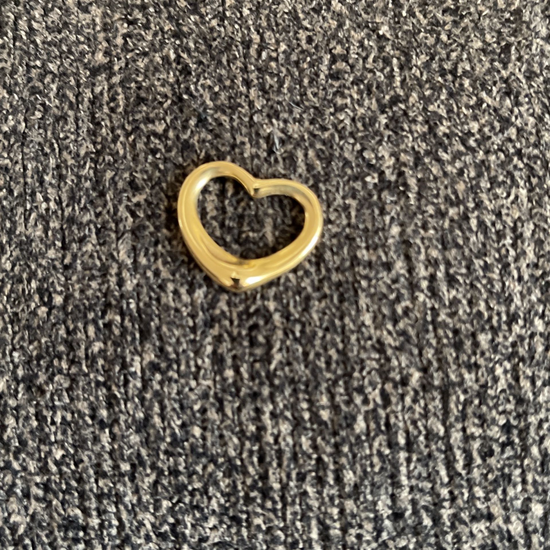 14 Karat Tiffany Heart Charm 