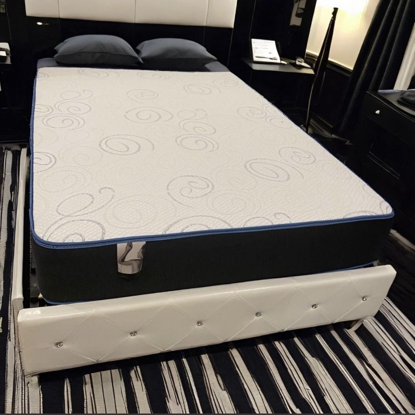 Queen Size Mattress 10 Inches Thick New From Factory Quality & Comfort Also Available Twin Full King Delivery 🚚 Available