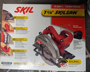7 1/4" Corded Skilsaw