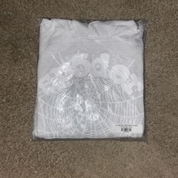 OG Gray Sp5der Hoodie (M)