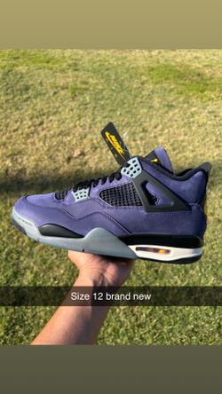 Jordan 4 laker size 12