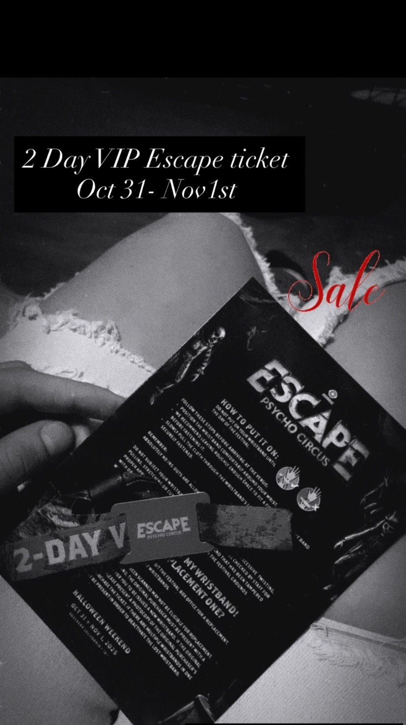 Vip Escape Ticket