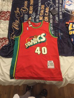 1995-96 Seattle Supersonics Swingman Jersey