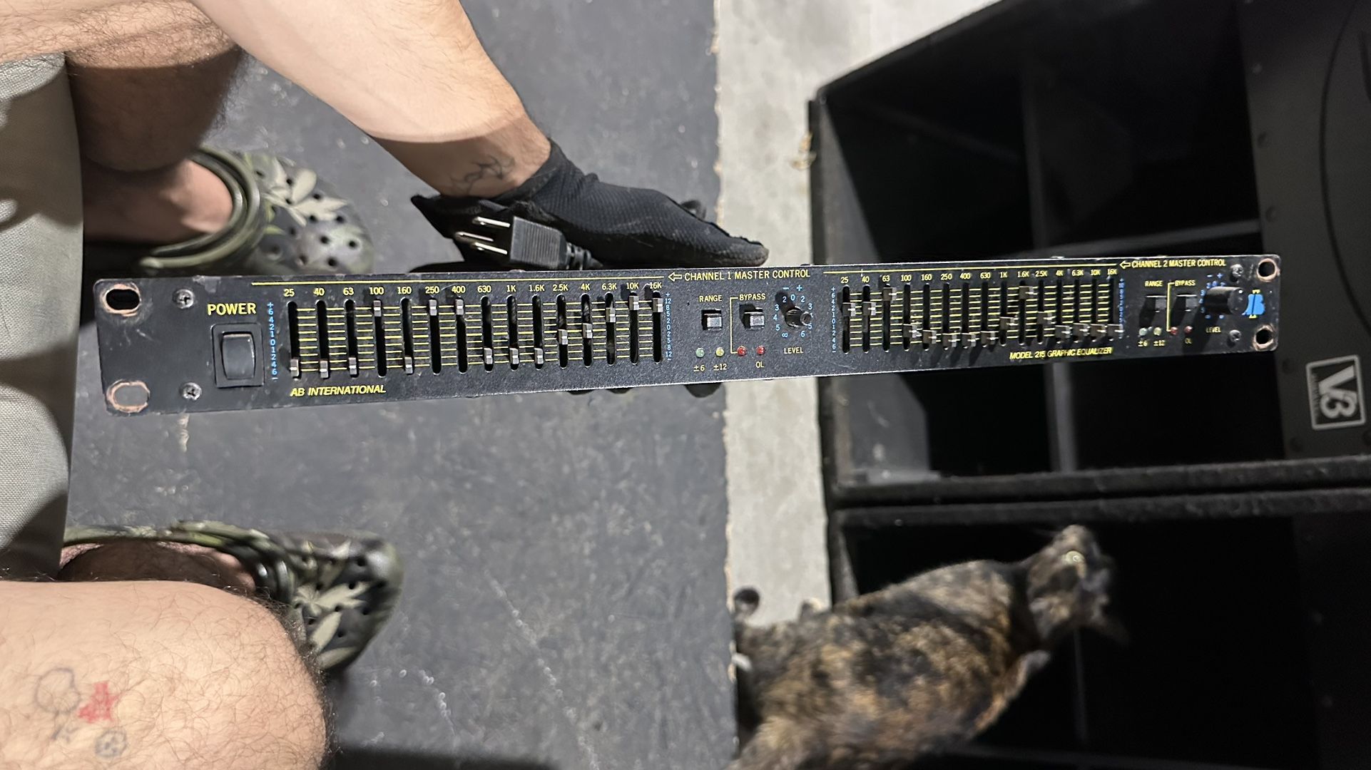 AB International Model 215 Equalizer