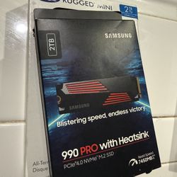 SSD 990 PRO With Heat sink 