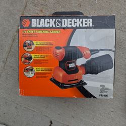 BLACK&DECKER FINISHING SANDER