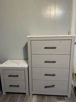 Chest of Drawer and Nightstand