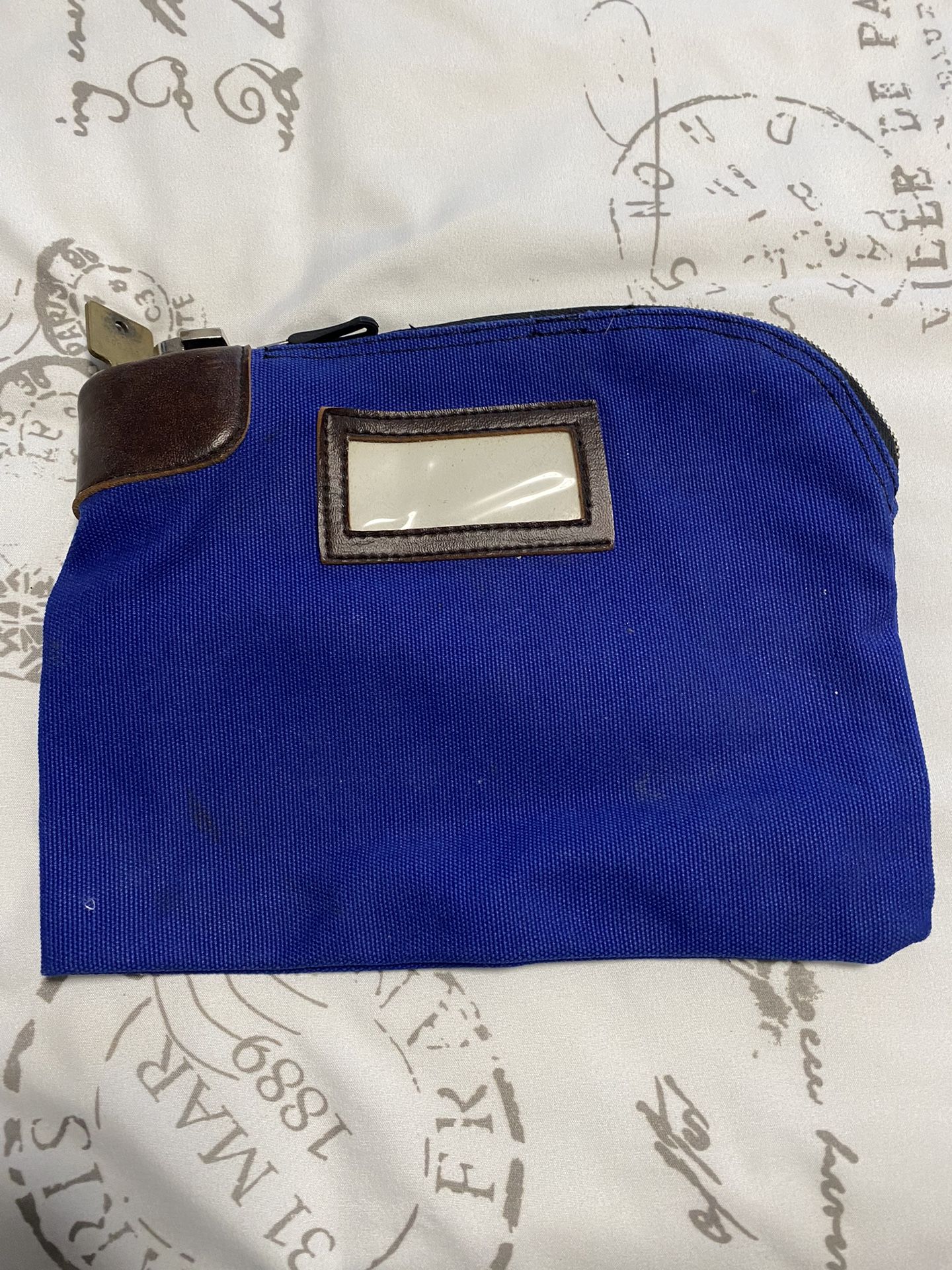 Locking Money Bag With Key