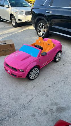 Barbie Mustang Power Wheel