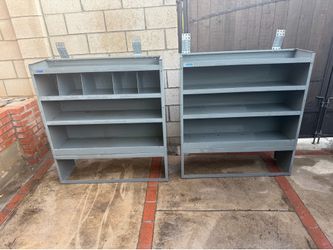 Adrian Steel cargo shelves