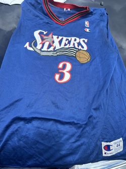 76ers Allen Iverson Vintage Champion Jersey 
