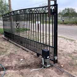 Automatic gate openers and Welding