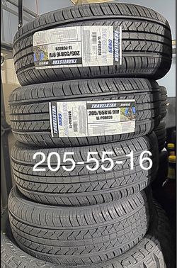 4 new 205-55-16