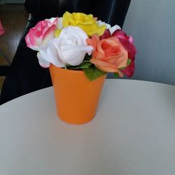 Flowers In Ceramic pot 