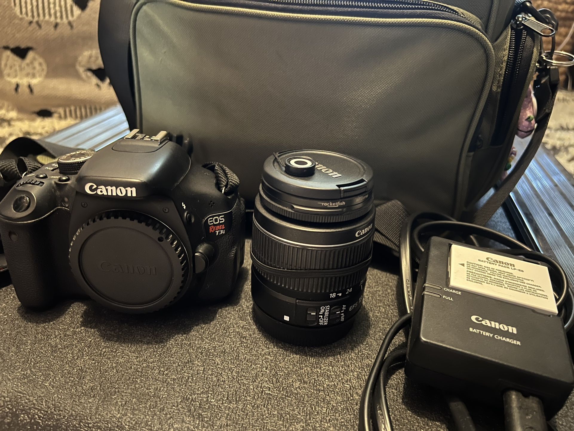Canon T3i + 18-55mm EF Lens