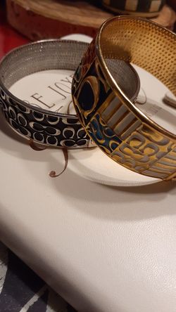 Authentic Coach bracelets