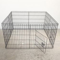 Brand New $30 Foldable 24” Tall x 24” Wide x 8-Panel Pet Playpen Dog Crate Metal Fence Exercise Cage 