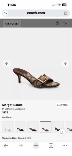 Coach Kitten Heels