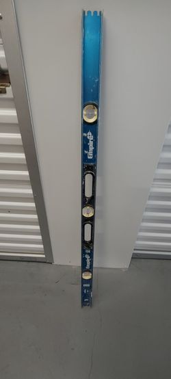 Empire Blue Aluminum Box Beam Level