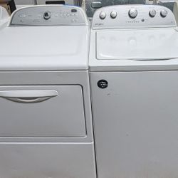 Whirlpool Washer & Cabrio Dryer Combo w/Warranty 