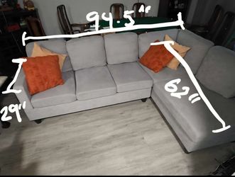 Grey Sectional Couch