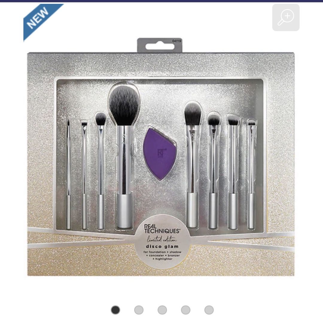 NEW Real Techniques Disco Glam Brush Set