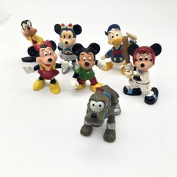 Disney Vintage 1980’s PVC Toys Fab 5