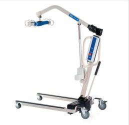Battery powered patient lift