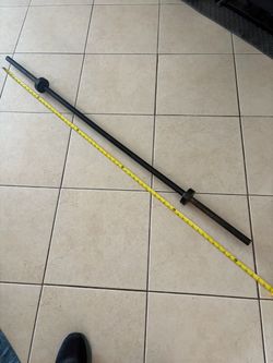 5 feet  Olympic barrbell