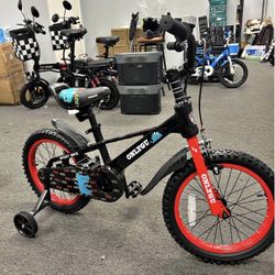 Kids Bike for Boys Ages 3-7, 16 Inch Bicycle with Training Wheels, Easy to Assemble, Safe Ride, V