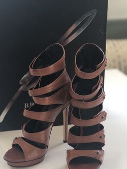 Brian art wood Heels