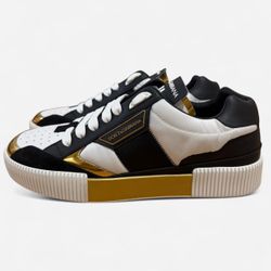 Dolce and Gabbana Miami Low 'White Black Gold'