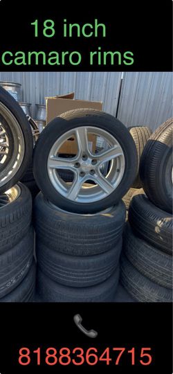 18 inch camaro rims $500