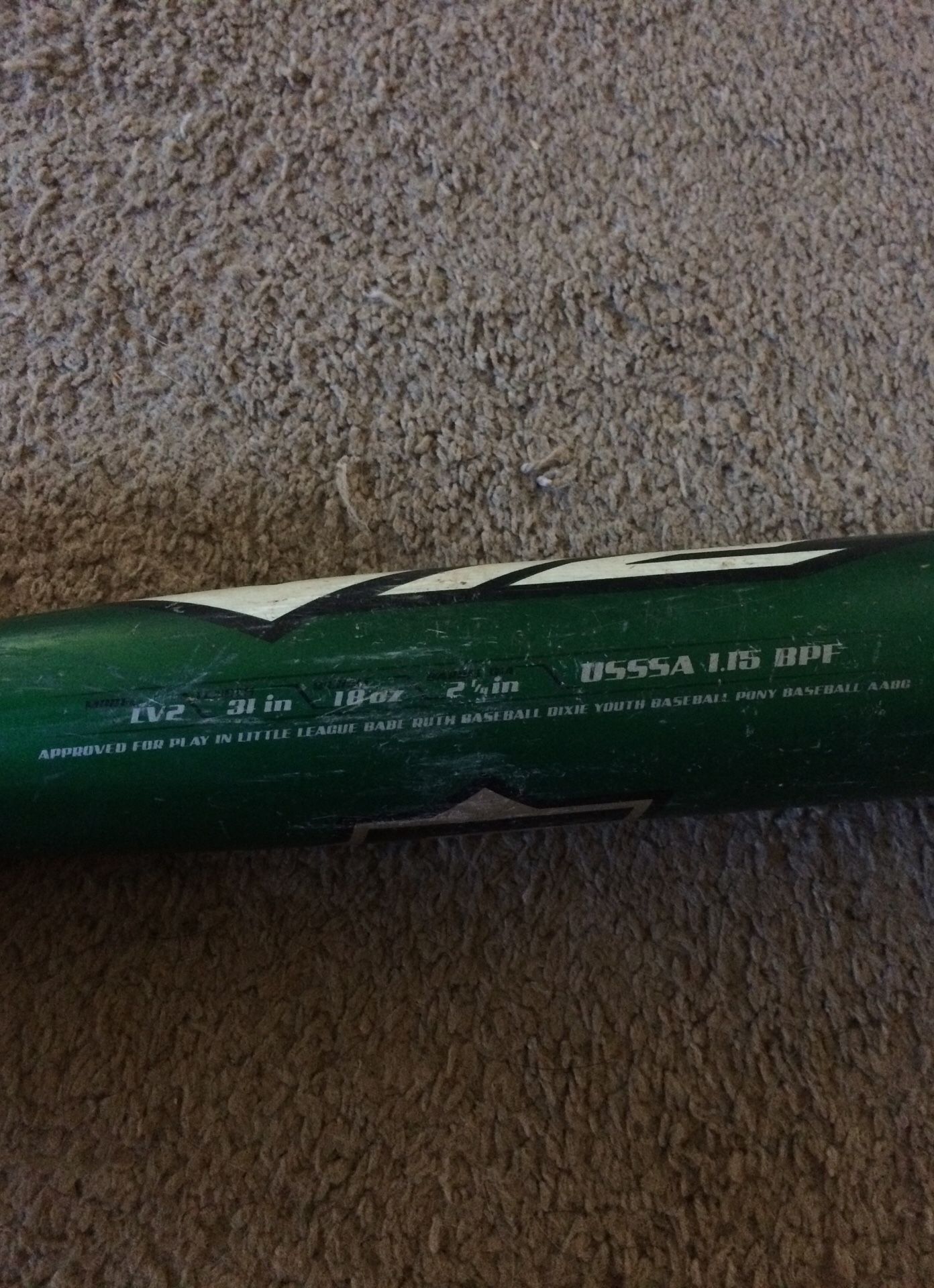 Easton baseball bat