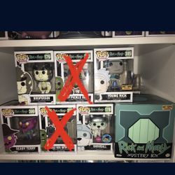 Rick and Morty Funko Pops