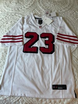 49ers youth jersey size large