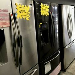 Samsung Refrigerator Stainless VIRTUAL APPOINTMENT AVAILABLE