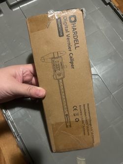 Digital vernier Caliper, HARDELL 6 Inch Stainless Steel Caliper Measuring Tool